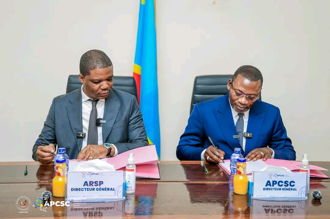 RDC : l’APCSC et l’ARSP renforcent leur coopération autour de la sous-traitance et du contenu local